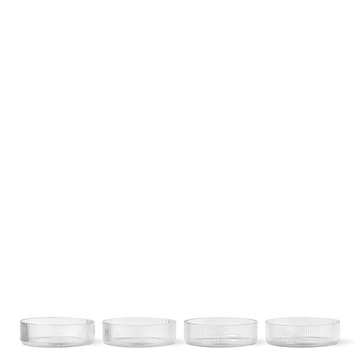 Rainier Serving Bowls - Clear