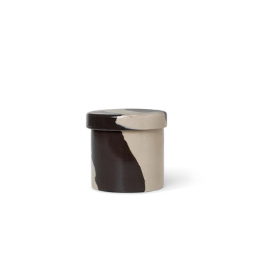 Marbled Clay Container