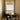 Cerused Dining Chair with Leather Cushion