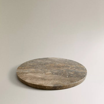 Brown Marble Bathroom Tray