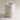 White Marble-effect Bathroom Trash Can