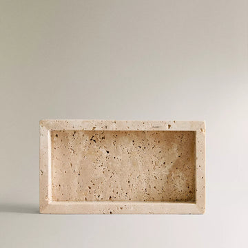 Travertine Soap Dish
