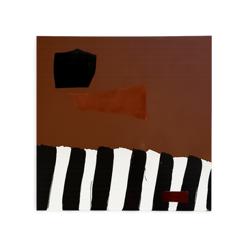 "Wait Your Turn" Mixed-Media Art