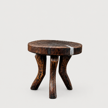 African Carved Stool [VINTAGE]