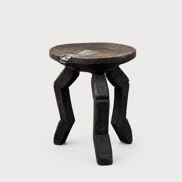 African Carved Stool [VINTAGE]