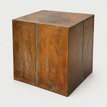 Copper Cube Side Table [VINTAGE]