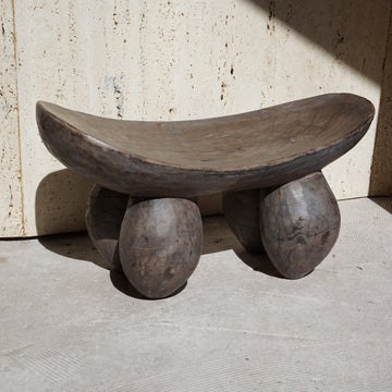 Rare African Senufo Low Stool [VINTAGE]