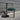 Steel and Emerald Velvet Post Modern Chair [VINTAGE]