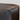 Dark Cowhide Custom Upholstered Ottomans - Set of 2