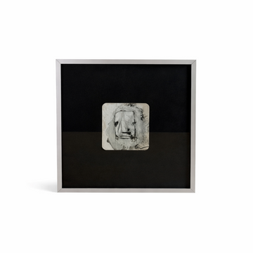 Framed Abstract Mixed-Media Work [VINTAGE]