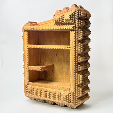 Tramp Art Wall Shelf [VINTAGE]