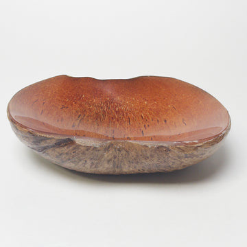 Polished Coconut Husk Bowl [VINTAGE]