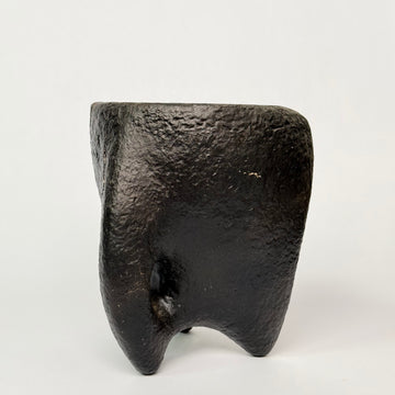 Asymmetrical Japanese Vase - Crescent [VINTAGE] [AS-IS]