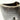 Asymmetrical Japanese Vase - Crescent [VINTAGE] [AS-IS]