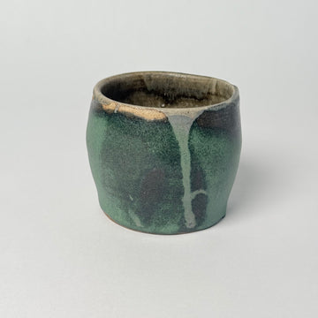 Studio Pottery Green Cup [VINTAGE]