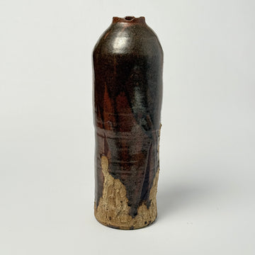 Tall Drip-Glaze Studio Pottery Vase [VINTAGE]