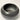 Black Ceramic Planter Bowl [VINTAGE]