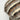 Turkish Ottoman - Grey/Brown Stripe