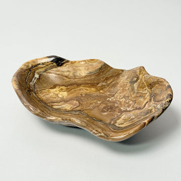 Fossil Onyx Dishes - Copper