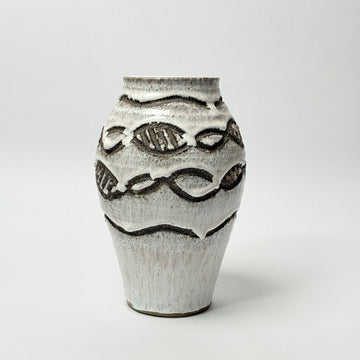 Mid-Century Japanese Studio Pottery Vase [VINTAGE]