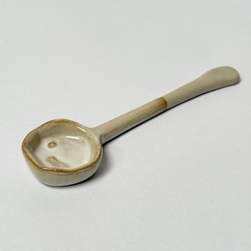 Glazed Finish Ceramic Spoon [VINTAGE]