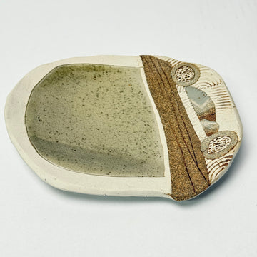 Abstract Studio Ceramic Plate [VINTAGE]