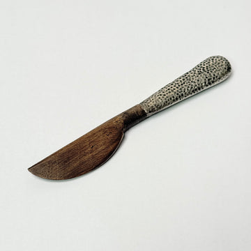 Wood and Metal Cheese Knife [VINTAGE]