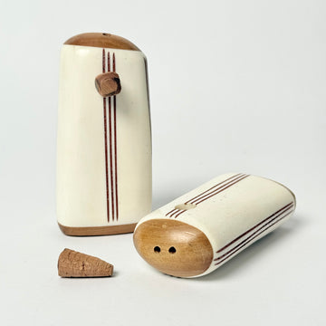 African Salt & Pepper Shaker Set