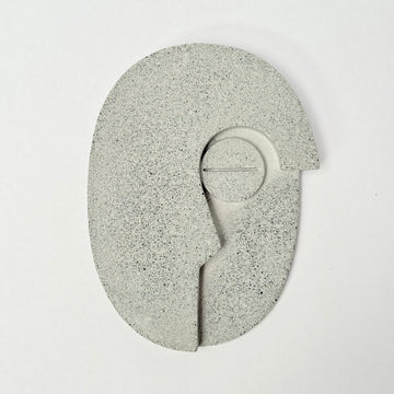 Face Wall Decoration - Grey