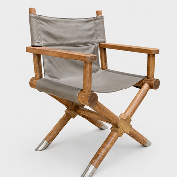 Leather Director’s Chairs - Set of 2 [VINTAGE]