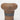 Brown Striped Bud Vase [VINTAGE]