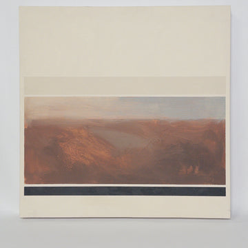 J. Hopper Art - Umber - Medium Wood Panel