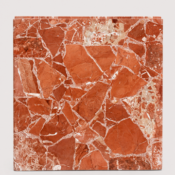 Red Marble Pedestal [VINTAGE]