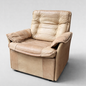 1960's Leather Lounge Chair [VINTAGE]
