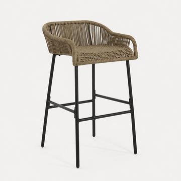 Woven Outdoor Barstools - Set of 2
